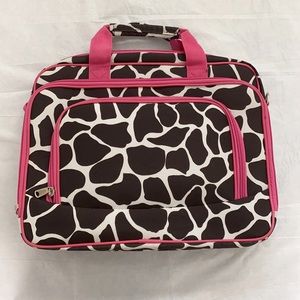 (3 / $15) Patterned Laptop Bag with Shoulder Straps